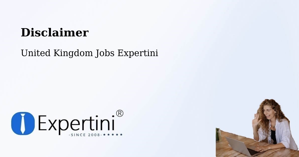Disclaimer – Devizes - United Kingdom Jobs Expertini