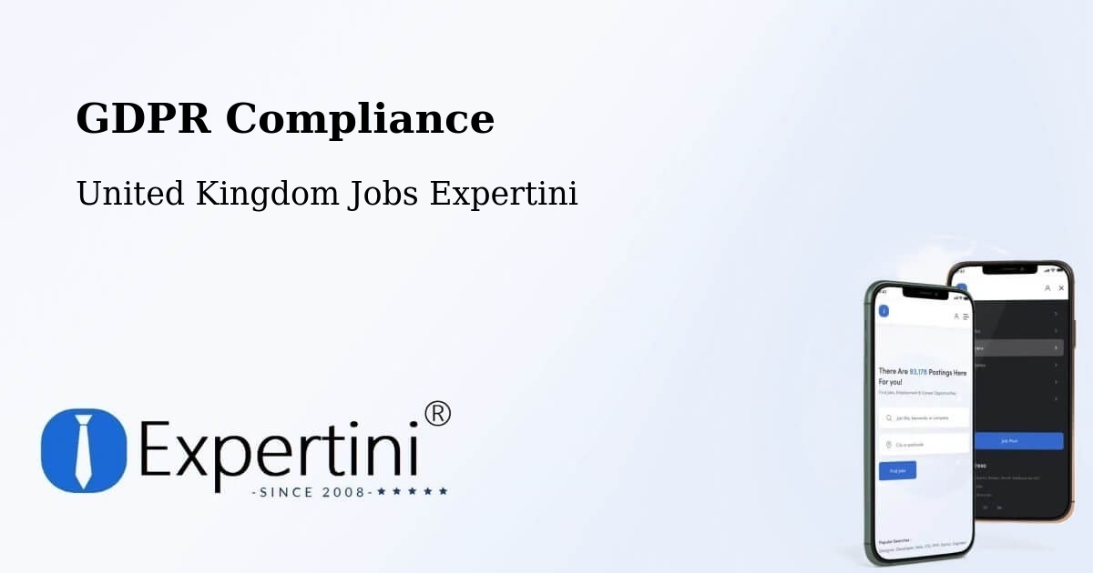 GDPR Compliance - United Kingdom Jobs Expertini
